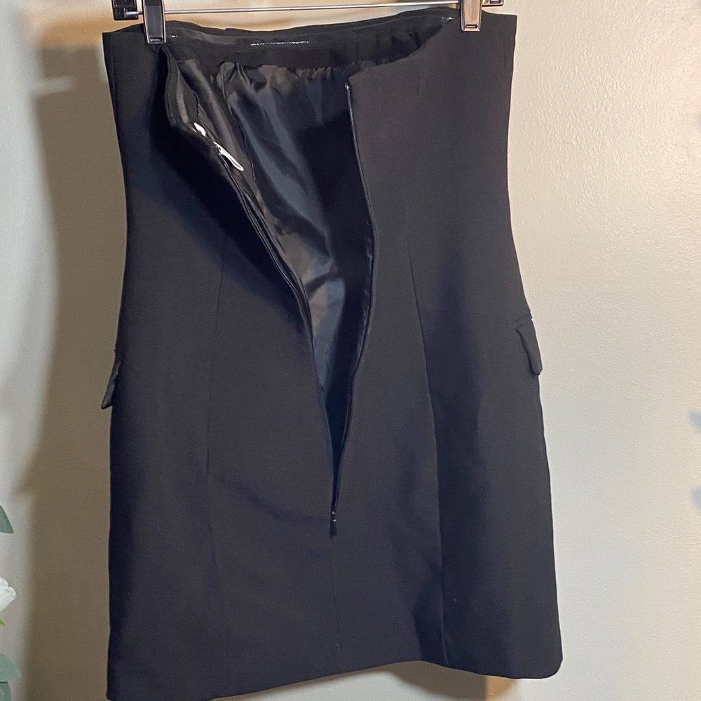 H&M Elegant Black Double-Breasted Pencil Dress - Picture 3 of 4